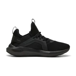 Scarpe da ginnastica da uomo nere in tessuto Puma Softride Enzo 5