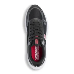 Scarpe da ginnastica da Uomo nere con suola bianca Ducati