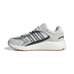 Scarpe da ginnastica da uomo Rétro bianche grigie con dettagli blu adidas Crazychaos 2000