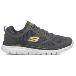 Scarpe da ginnastica grigie da uomo con soletta Memory Foam Skechers Burns - Agoura