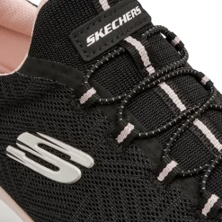 Scarpe da ginnastica nere da Donna con soletta in memory foam Skechers Summits