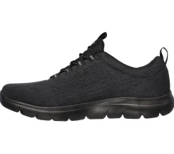 Scarpe da ginnastica nere da uomo con soletta Memory Foam Skechers Summits - Louvin