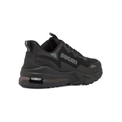 Scarpe da ginnastica nere da Uomo con logo laterale Ducati