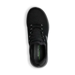 Scarpe da ginnastica nere da uomo con sottopiede Memory Foam Skechers Dynamight