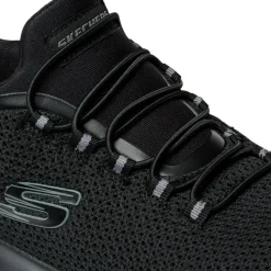 Scarpe da ginnastica nere da uomo con sottopiede Memory Foam Skechers Dynamight