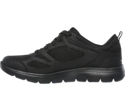 Scarpe da ginnastica nere Donna con Memory Foam Skechers Summits Suited