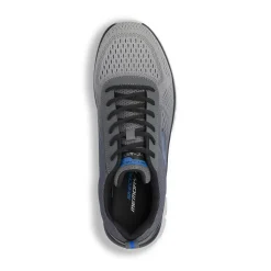 Scarpe da ginnastica Uomo Grigie in mesh con Memory Foam Skechers