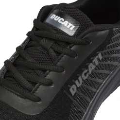 Scarpe da ginnastica uomo nere con tomaia in mesh Ducati