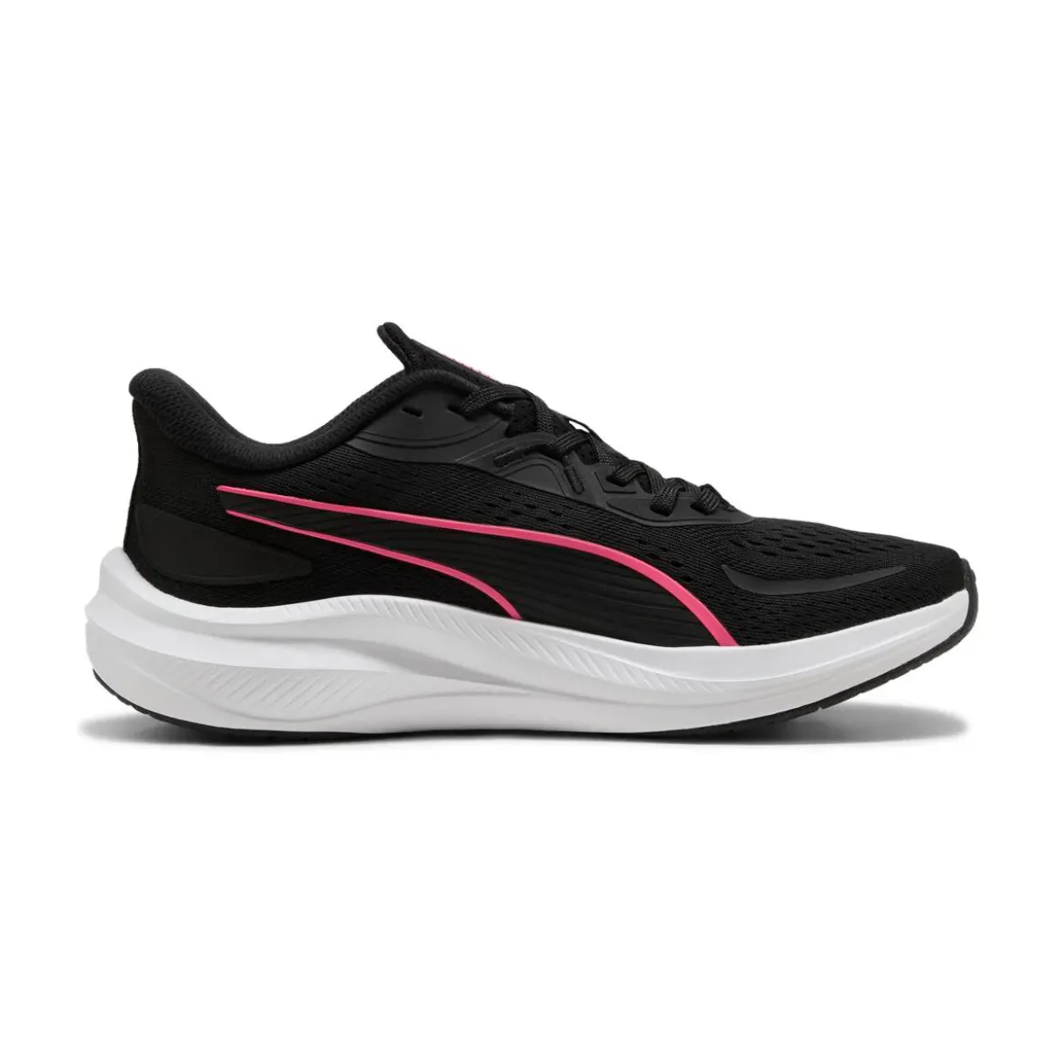 Scarpe da running da donna nere e rosa Puma Skyrocket Lite 2
