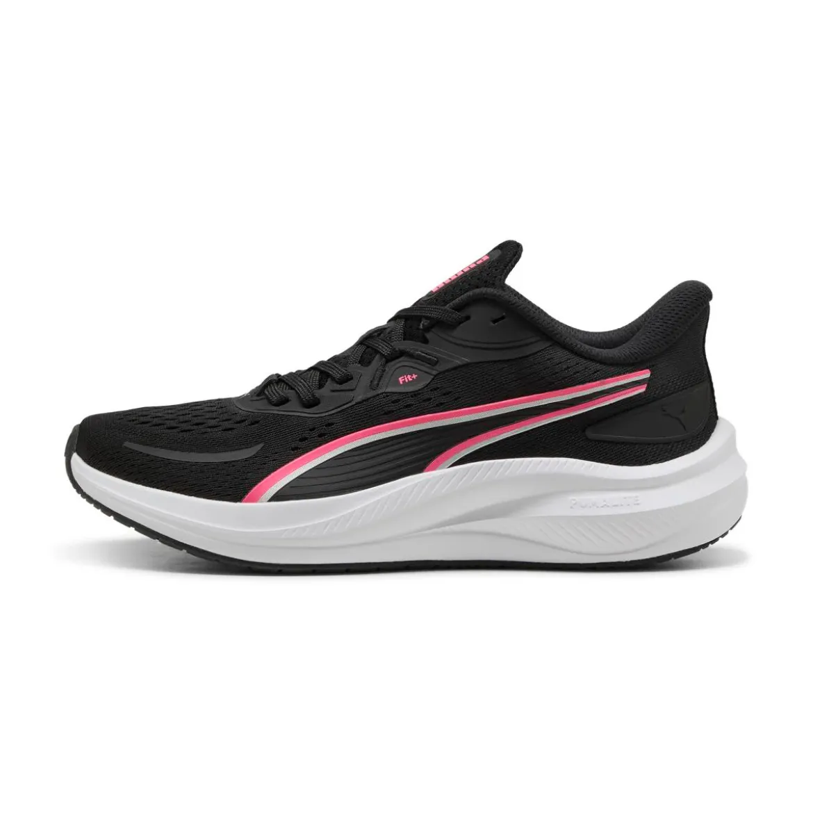 Scarpe da running da donna nere e rosa Puma Skyrocket Lite 2