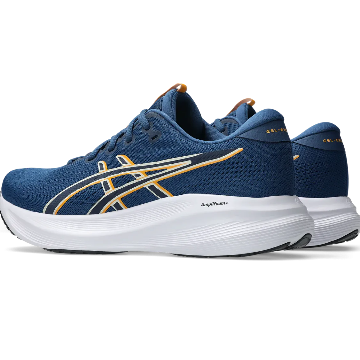 Scarpe da running da uomo blu Asics Gel-Excite 11 in tessuto mesh