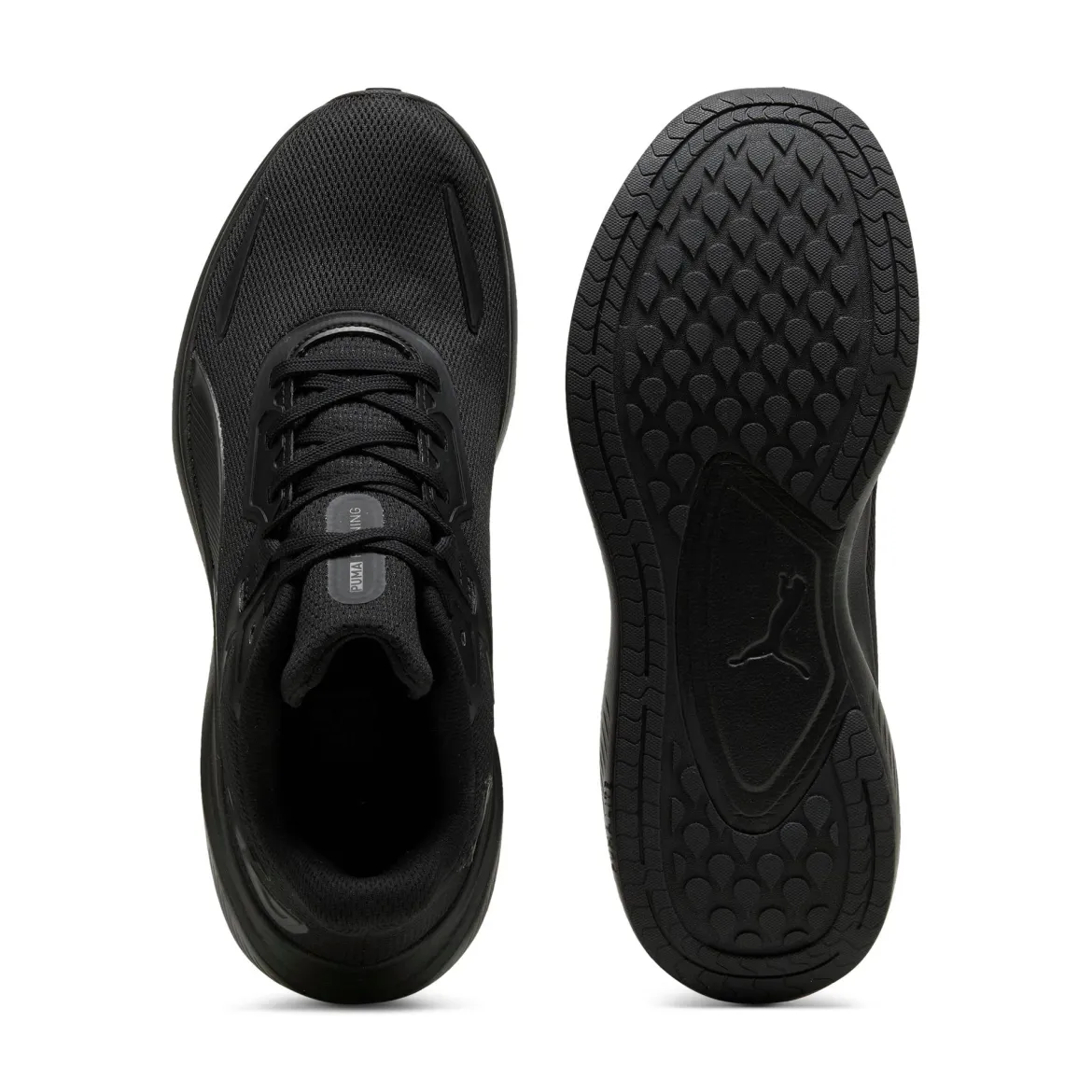 Scarpe da running nere in tessuto Puma Skyrocket Lite