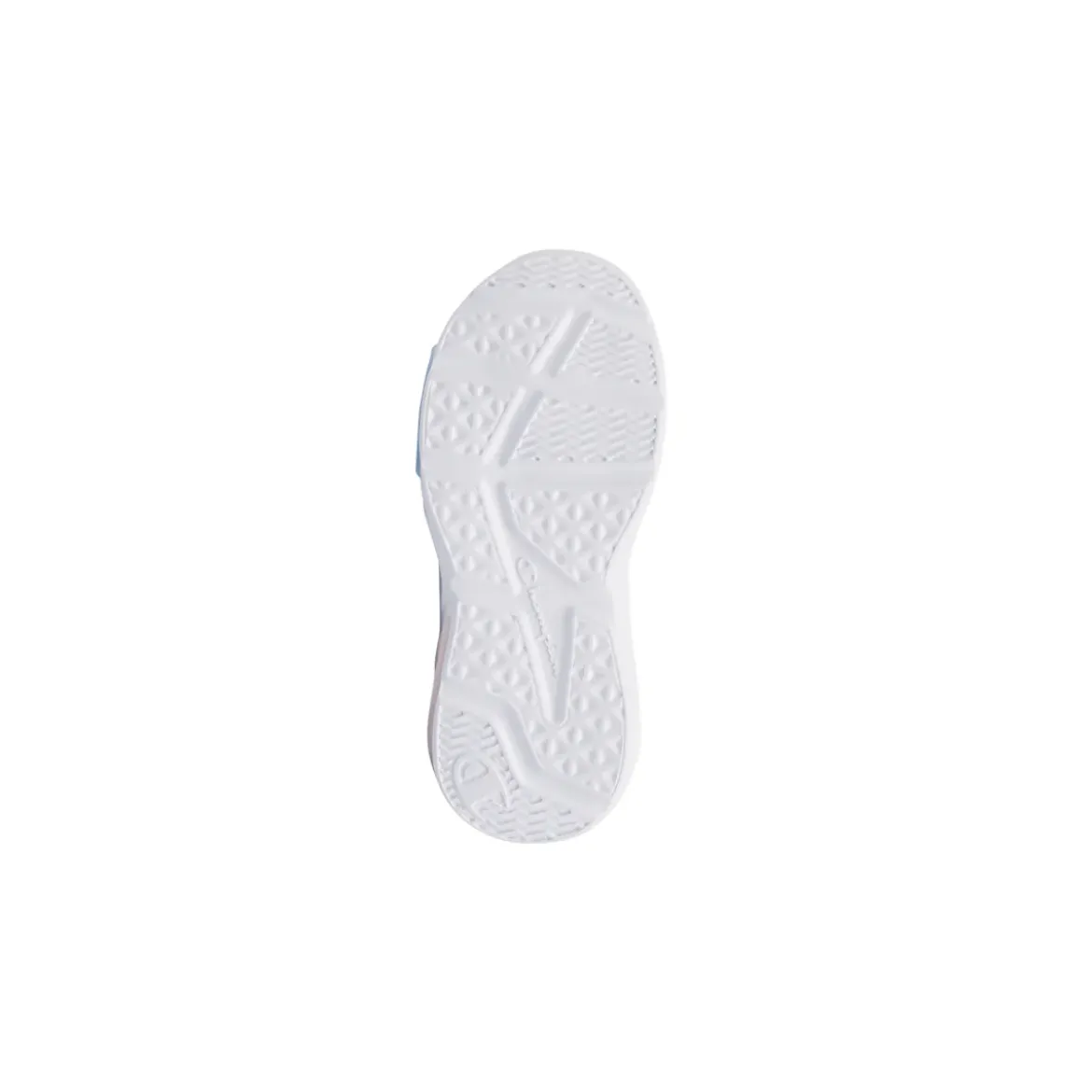 Scarpe primi passi bianche da Bambina con luci e inserti mesh Champion