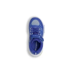 Scarpe primi passi da Bambino blu con strappo e luci Champion WAVE