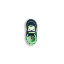 Scarpe Primi passi navy da Bambino con luci e pipistrello Primigi