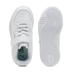 Scarpe sport Bambina Bianche con chiusura strappo Puma Caven III
