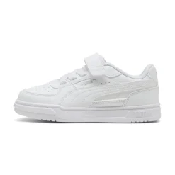 Scarpe sport Bambina Bianche con chiusura strappo Puma Caven III