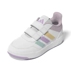 Scarpe sportive Bambina Bianche e Lilla con Strappo adidas Tensaur 3