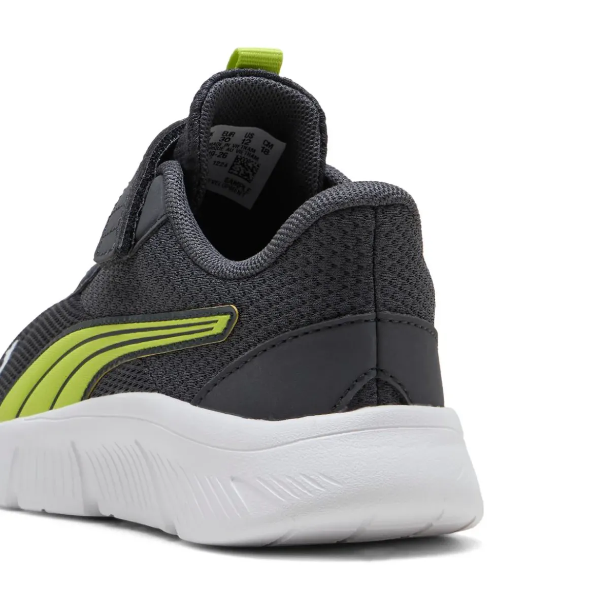 Scarpe sportive da bambina grigie Puma FlexFocus Modern AC+