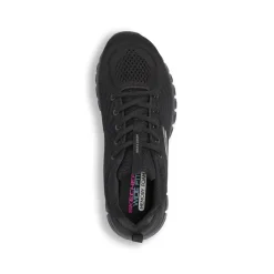 Scarpe sportive nere da Donna Skechers Wide Fit