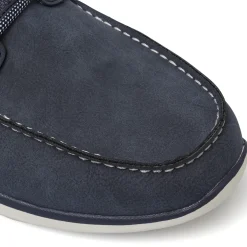 Scarpe stringate blu da Uomo effetto scamosciato Glams