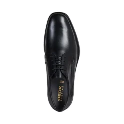 Scarpe stringate Nere da Uomo con suola traspirante Geox