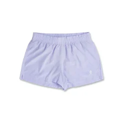Shorts da running lilla da donna in tessuto tecnico GymRun