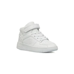Sneakers alte bianche da bambino con chiusura a strappo Champion 2.0 Mid