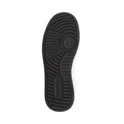 Sneakers alte da ragazzo bianche e nere con logo Champion Rebound 2.0 Mid