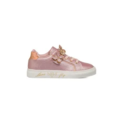 Sneakers Bambina rosa con decorazioni floreali Le Scarpe di Alice