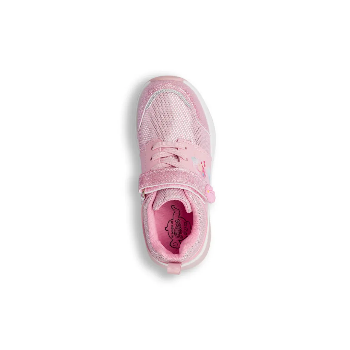 Sneakers Bambina rosa con luci nella suola Le Scarpe di Alice