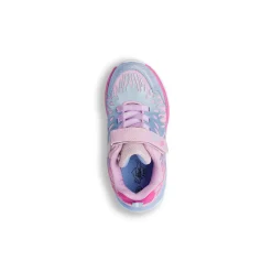 Sneakers Bambina Rosa e Azzurro con Glitter e Luci Le scarpe di Alice