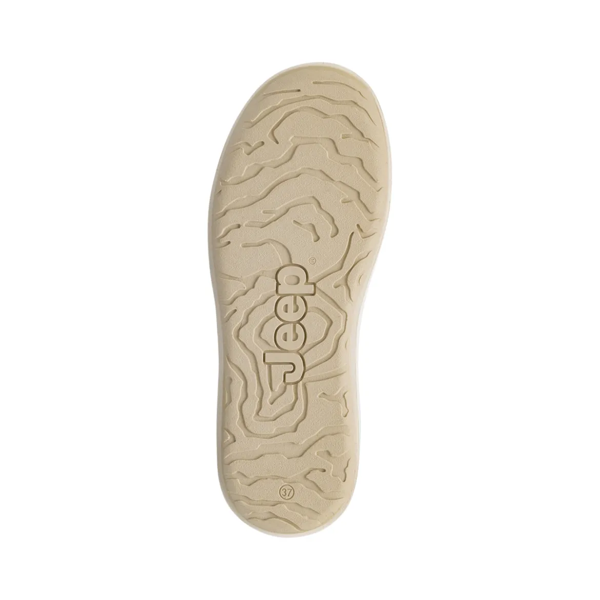 Sneakers Beige da Donna in tessuto effetto tela Jeep Spirit
