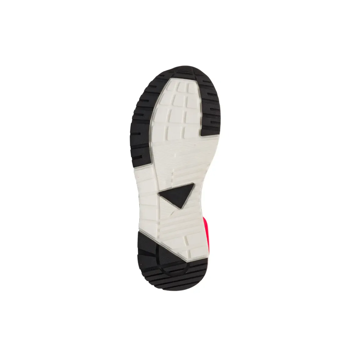 Sneakers beige e nere in tessuto da bambino con logo Ducati