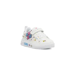 Sneakers Bianche Bambina con grafiche pop colorate e borchie Primigi