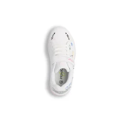 Sneakers bianche da Bambina con stampe multicolore glitter Primigi