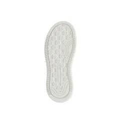 Sneakers bianche da Bambina con strass lilla e strappo Champion