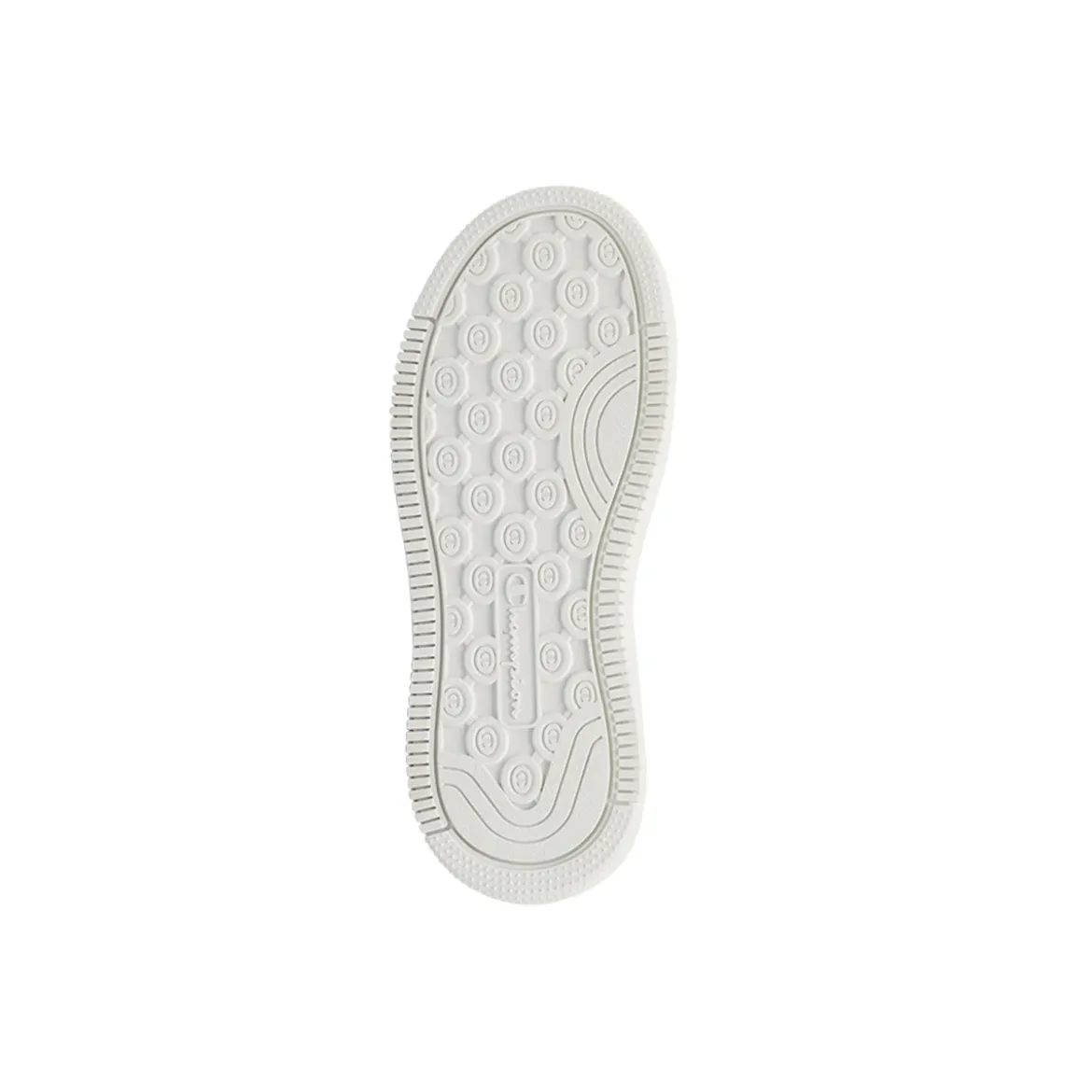 Sneakers bianche da Bambina con strass lilla e strappo Champion