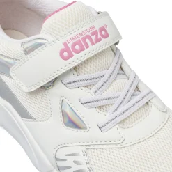 Sneakers bianche da Bambina con inserti animalier Dimensione Danza