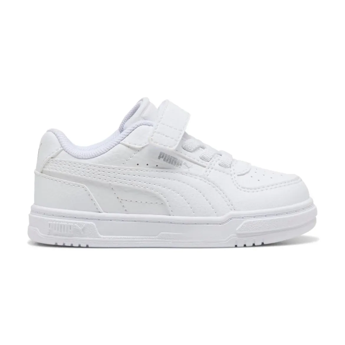 Sneakers bianche da Bambina con strappo Puma Caven III