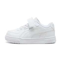 Sneakers bianche da Bambina con strappo Puma Caven III