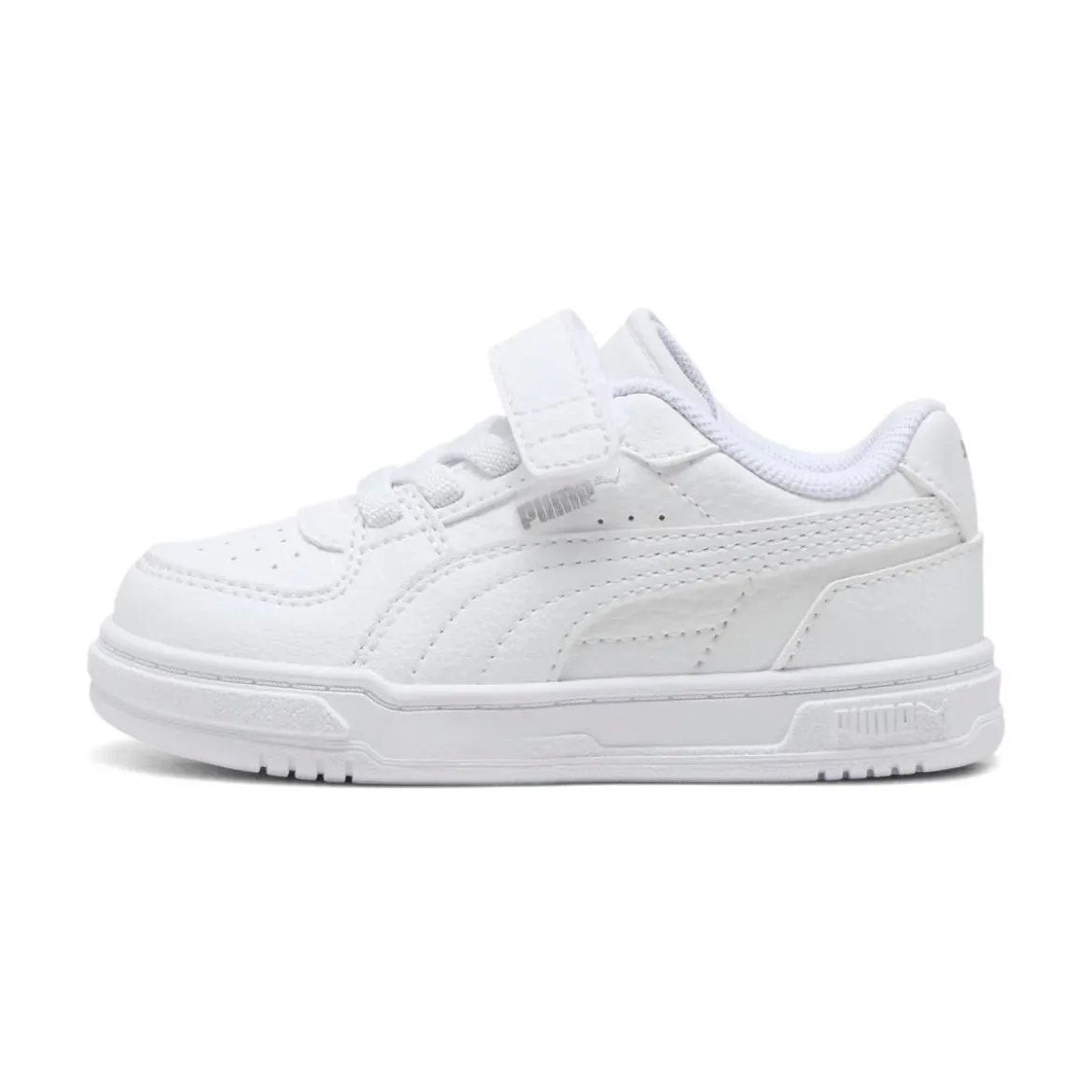 Sneakers bianche da Bambina con strappo Puma Caven III