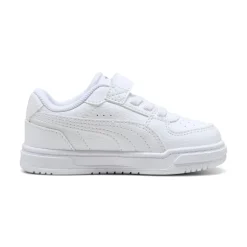 Sneakers bianche da Bambina con strappo Puma Caven III