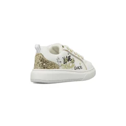 Sneakers Bianche da Bambina con scritte graffiti Dimensione Danza
