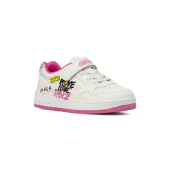 Sneakers bianche da Bambina con grafiche graffiti Dimensione Danza