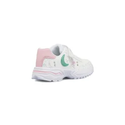 Sneakers Bianche da Bambina con stelle colorate glitter Primigi