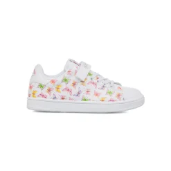 Sneakers Bianche da Bambina e Ragazza Soprani Sport con stampa farfalle