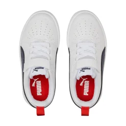 Sneakers bianche da Bambina e Bambino con chiusura a strappo Puma Rickie