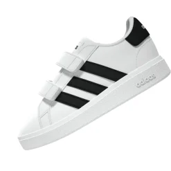 Sneakers bianche da Bambino adidas Grand Court 2.0 con strappo
