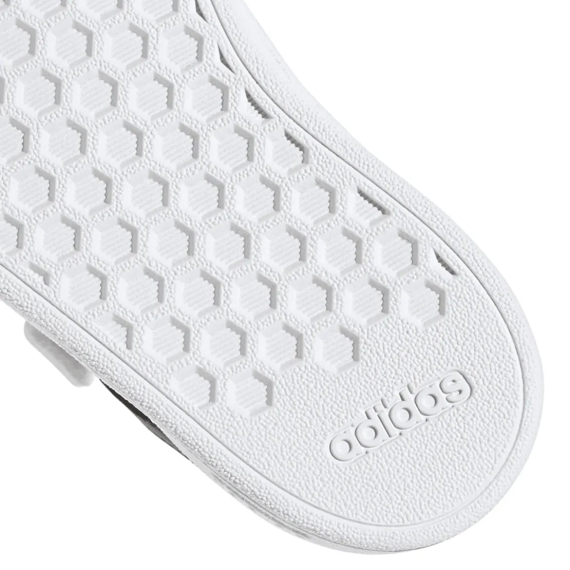 Sneakers bianche da Bambino adidas Grand Court 2.0 con strappo
